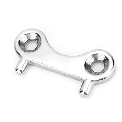 Abbildung von Deckplatte Key Boot Hardware Fernschlüssel Füllplatten Schlüssel, Universal Boat Yacht Deck Bootsplattenschlüssel Wasser Kraftstoffbehälter Gas Abfalldeckel Füllplattenwerkzeug (Silber)