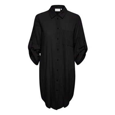Abbildung von Kaffe Pauline Blusenkleid, Damen, Größe: 46, Black deep