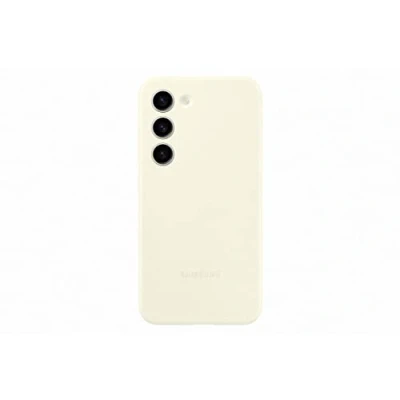 Abbildung von Samsung Siliconen Back Cover Weiß Galaxy S23