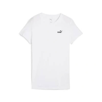Abbildung von PUMA Unisex ESS Small No. 1 Logo Tee T Shirts, White,