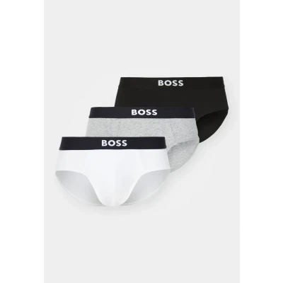 Abbildung von BOSS HIP Brief 3 PACK Slip, Herren, Größe: Small, Black