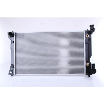 Abbildung von NISSENS 64668A Kühler, Motorkühlung Aluminium 625 389 26 Kühlrippen gelötet TOYOTA: Avensis II Kombi, Schrägheck, Limousine