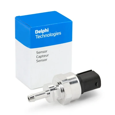 Abbildung von DELPHI DPS00039 12B1 Sensor, Abgasdruck ohne Stecker NISSAN: Qashqai / Qashqai+2 I, 2, NV200 Evalia Bus, MERCEDES BENZ: C Klasse T modell