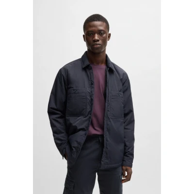 Abbildung von BOSS Locky Übergangsjacke, Herren, Größe: Small, Dark blue