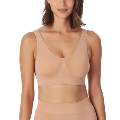 Abbildung von Schiesser Damen Soft Bh mit Herausnehmbaren Pads Nahtlos Classic Seamless,Maple_181106,M