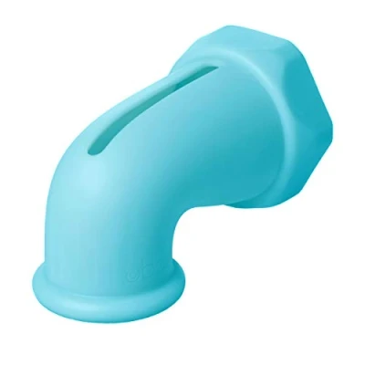 Abbildung von Ubbi Bath Spout Safety Guard, Soft Silicone Cover for Baby Time, Toddler Essentials, Must Have Time Accessory, Blue