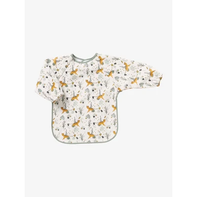 Abbildung von VERTBAUDET Baby Ärmellätzchen, Tiermotive braun/wild sahara ONE SIZE