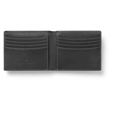 Abbildung von Graf von FABER CASTELL 118940 Kreditkartenetui Epsom, Schwarz, mit Kartenfächern und Scheinfach