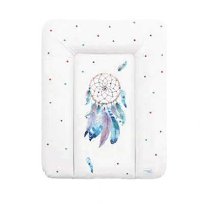 Abbildung von Ceba Baby® Wickelauflage weiche Wickelunterlage Baby Wickeltischauflage 50x70 cm Abwaschbar OEKO TEX® Standard 100 Made in EU Sueno 50 x 70