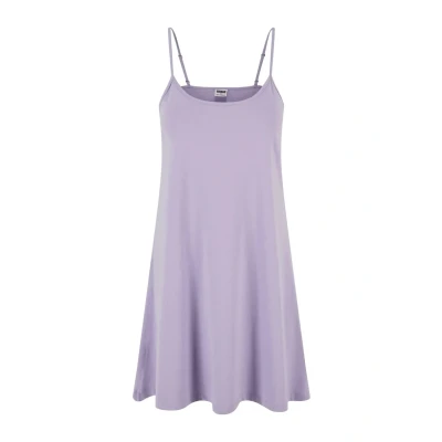 Abbildung von Urban Classics Stretch Hanger Jerseykleid, Damen, Größe: 3XL, Dustylilac