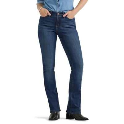 Abbildung von Lee Damen Flex Motion Regular Fit Bootcut Jeans, Royal Chakra, 42