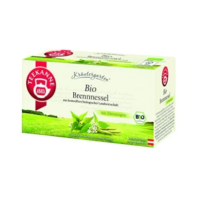 Abbildung von Teekanne ?sterreich Kr?utergarten Bio Brennnessel mit Zitronengras, 6er Pack (6 x 36 g)