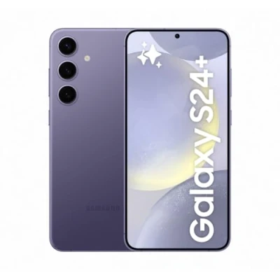 Abbildung von Samsung Galaxy S24+ AI Smartphone, Android Handy ohne Vertrag, 12 GB RAM, 512 Speicher, 50 MP Kamera, Lange Akkulaufzeit, Cobalt Violet, 3 Jahre Herstellergarantie