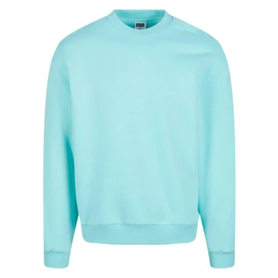 Abbildung von Urban Classics Fluffy Crewneck Sweatshirt, Herren, Größe: 3XL, Berylblue