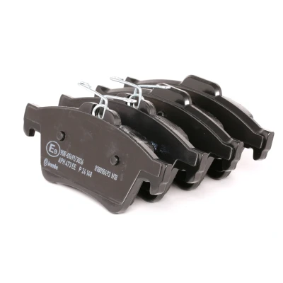 Abbildung von BREMBO P 24 148 Bremsbelagsatz exkl. Verschleißwarnkontakt ohne Zubehör FORD: Grand C Max, FOCUS Mk3 Kasten / Kombi, 3, VOLVO: V40 Schrägheck