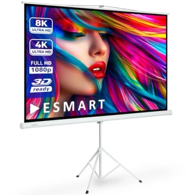 Abbildung von ESMART Germany Stativ Leinwand Stativleinwand (Professional MISATI)