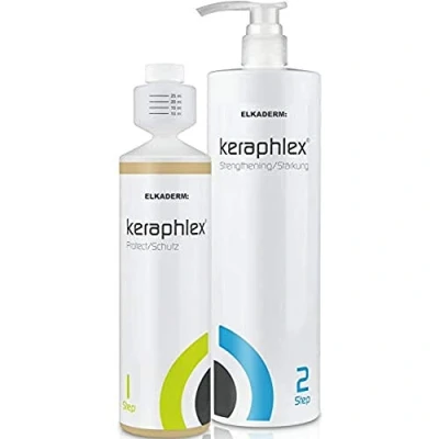 Abbildung von Elkaderm Keraphlex concentrate XXL Backbar Set