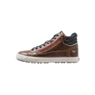 Abbildung von Mustang Sneaker high, Herren, Größe: 44, Braun Schuhe
