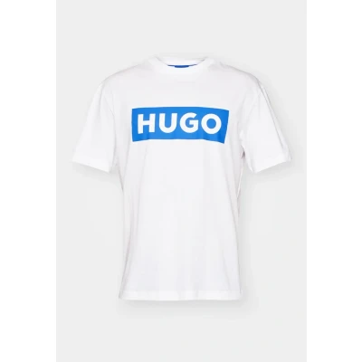 Abbildung von HUGO NICO Tshirt print, Herren, Größe: XS, White
