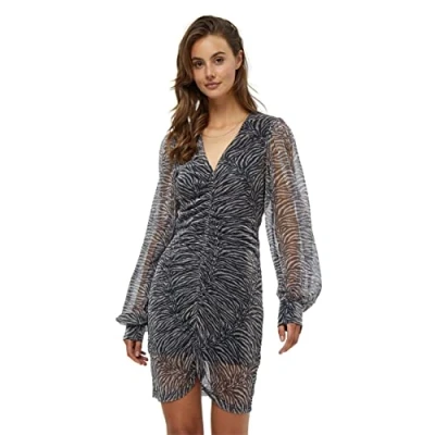 Abbildung von DESIRES Damen Shimmer Ls Dress Durchschauen L