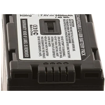 Abbildung von Akku für Panasonic AG HVX200 5400mAh, 7,4V, Li Ion