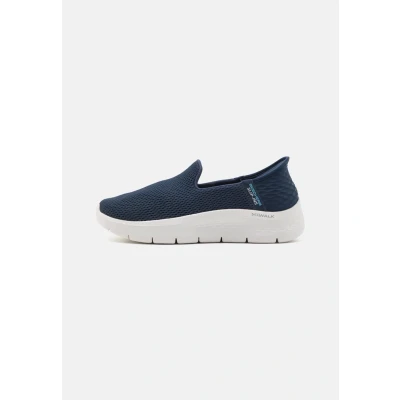 Abbildung von Skechers Performance GO WALK FLEX SLIP IN Walkingschuh, Damen, Größe: 40, Navy Textil