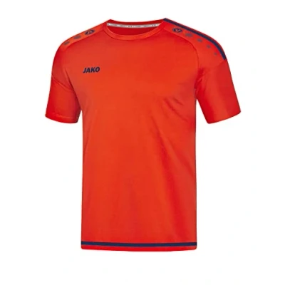 Abbildung von JAKO Herren Trikot Striker 2.0 KA, flame/navy, XL, 4219