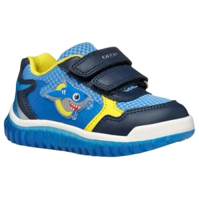 Abbildung von Geox Lightyloo Lauflernschuh für Kinder, Größe: 27, Navy azure Schuhe