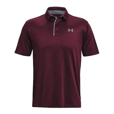 Abbildung von Under Armour Herren Tech Golf Polo Polohemd, (504) Grove Green/Pitch Gray, XS
