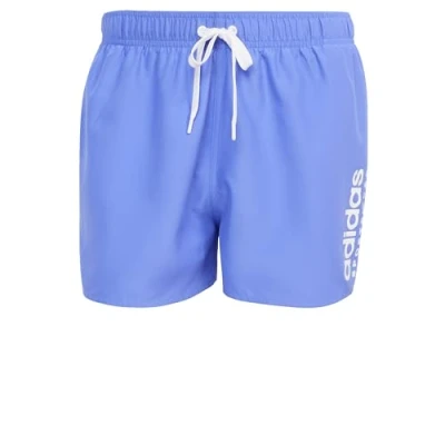 Abbildung von adidas Sportswear Essentials LOGO CLX Badeshorts, Herren, Größe: Small, Blue