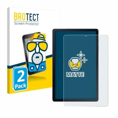 Abbildung von BROTECT Entspiegelungs Schutzfolie für Samsung Galaxy Tab S6 Lite LTE 2024 (2 Stück) Matte Displayschutz Folie, Anti Reflex, Fingerprint