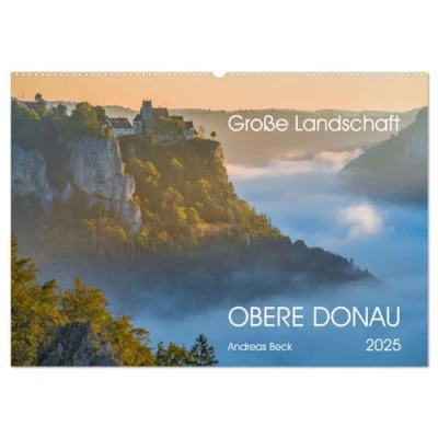 Abbildung von Große Landschaft Obere Donau (Wandkalender 2025 DIN A2 quer), CALVENDO Monatskalender