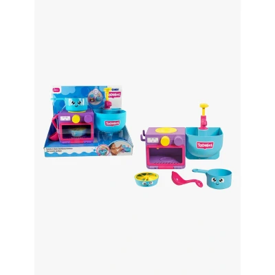 Abbildung von Toomies Bubble &amp; Bake Bathtime Kitchen 2 in 1 Badespielzeug