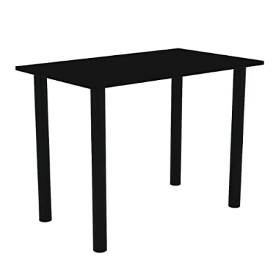 Abbildung von AKKE Esszimmertisch 90 cm x 60 Esstisch Kleiner Tisch Küchentisch Schreibtisch Dining Table Esszimmermöbel Schwarze Beine