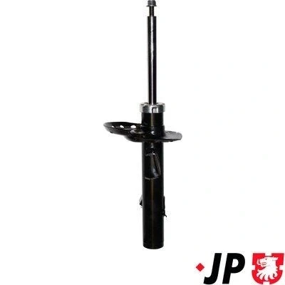 Abbildung von JP GROUP 1542105270 Stoßdämpfer Vorderachse links Gasdruck Zweirohr Federbein oben Stift FORD: S Max Mk1, Galaxy Mk2 MPV