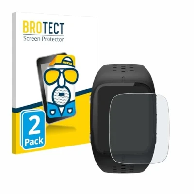 Abbildung von BROTECT Entspiegelungs Schutzfolie für Polar M430 (2 Stück) Matte Displayschutz Folie, Anti Reflex, Fingerprint