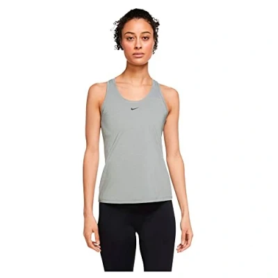 Abbildung von Nike Damen One Df Slim T Shirt, Particle Grey/Htr/Black, L