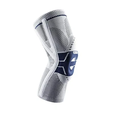 Abbildung von BAUERFEIND GenuTrain P3 Kniebandage, Titan, Rt 3