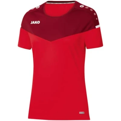 Abbildung von JAKO Champ Tshirt print, Damen, Größe: 40, Rot