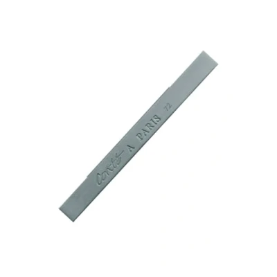 Abbildung von Conté a Paris 500321 Pastellkreide mit hoher Lichtechtheit aus hochwertigen Pigmente für Skizzen und Portraits, Länge 65mm, Querschnitt 6 x 6mm Blaugrau