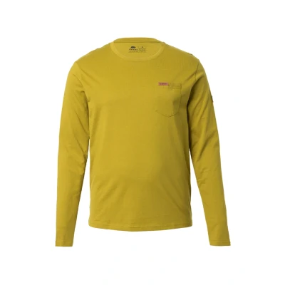 Abbildung von Forsberg Longsleeve MIT Brusttasche Langarmshirt, Herren, Größe: Small, Oliv