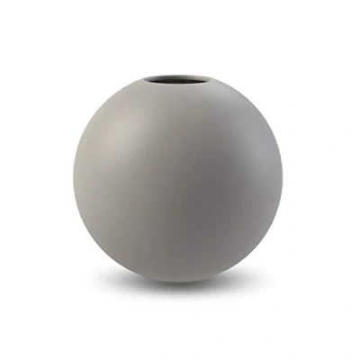 Abbildung von Cooee Design Ball Vase, Keramik, Grau, 30 cm