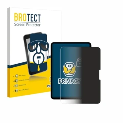 Abbildung von BROTECT Anti Spy Blickschutzfolie für Apple iPad Pro 11&quot; WiFi 2024 Privacy Screen Protector [Displayschutz Folie, Sichtschutz, Blaulichtfilter]