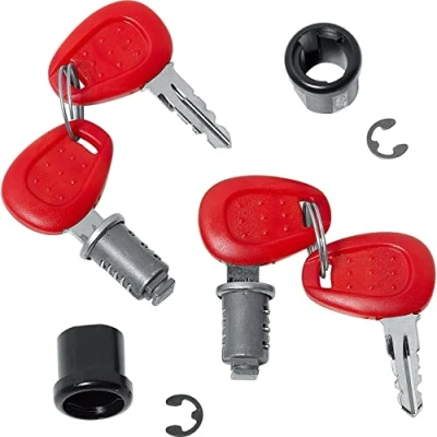 Abbildung von Givi Z179 Gleichsperrendes Schloss Set 2 Fach, Schwarz, Größe 40