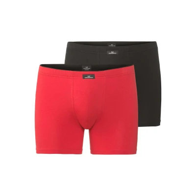 Abbildung von Götzburg LONG 2ER PACK Panties, Herren, Größe: XL, Rot dunkel uni