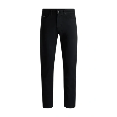 Abbildung von BOSS Maine Jeans Straight Leg, Herren, Größe: 34x36, Black