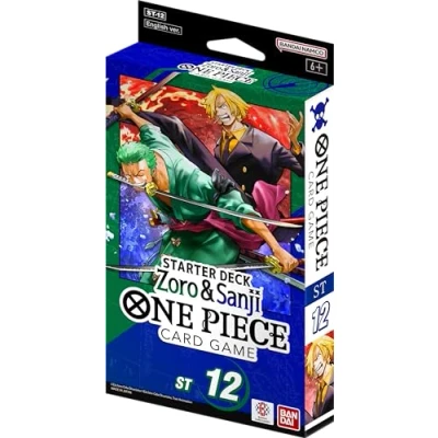 Abbildung von Bandai Sammelkarte One Piece Card Game STARTER DECK Zoro &amp; Sanji ST 12, (englisch) Werde zum Piratenkapitän mit und
