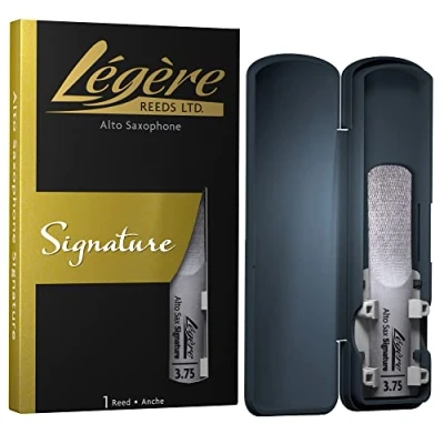 Abbildung von Légère Blätter ASG3.75 Premium Synthetic Woodwind Reed, Altsaxophon, Signature, Stärke 3.75