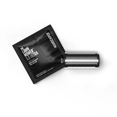 Abbildung von MANSCAPED® The Lawn Mower® 5.0 Ultra SkinSafe® Ersatz Folienklinge Edelstahl Leistenhaar Folie Rasierkopf Nachfüller, für enge Körperhaarpflege, Snap In Kartusche, 1 Packung