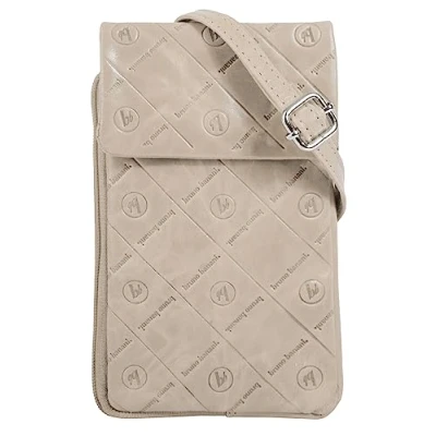 Abbildung von bruno banani Umhängetasche echt Leder Damen Kleine Schultertasche, Praktische Crossbody Bag, 3 Visitenkartenfächer, 1 Hauptfach 021828